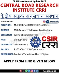 Central Road Research Institute CRRI